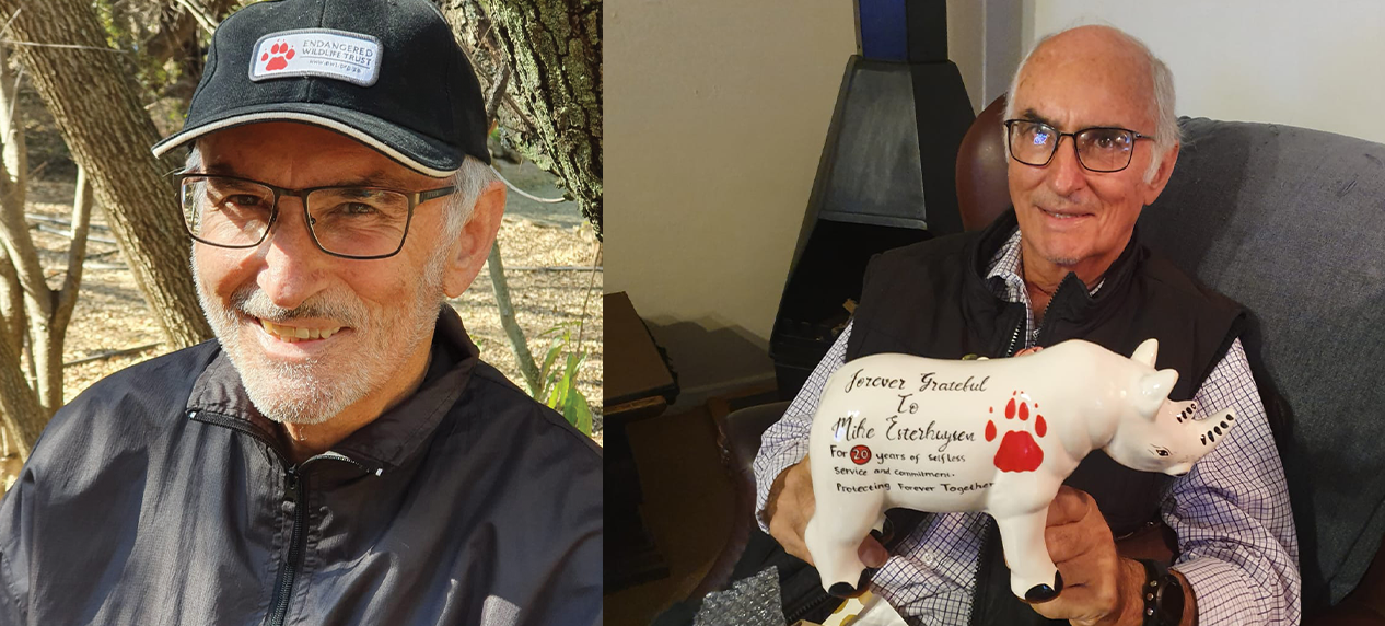 Tribute image honouring Michael Esterhuysen’s legacy in conservation