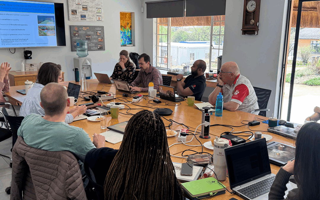 Building internal capacity on biodiversity offsets