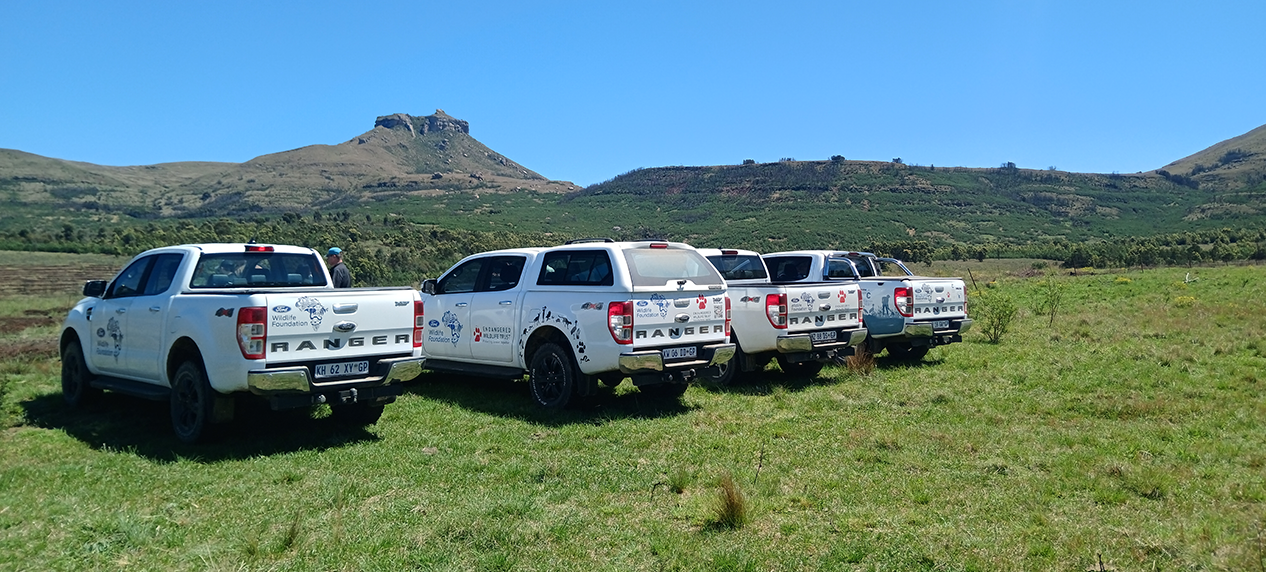 EWT field officer working with landowners on landscape restoration