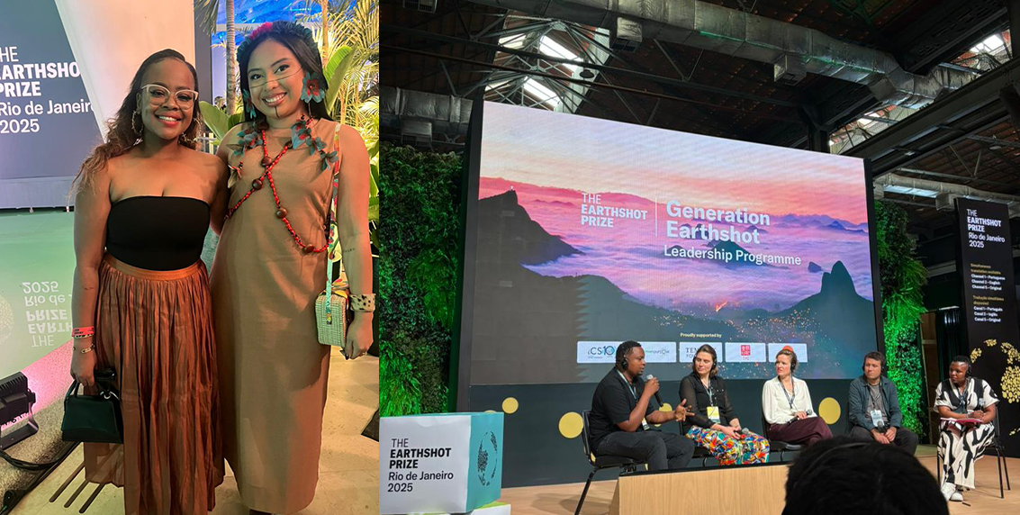 Endangered Wildlife Trust representative at Generation Earthshot Leadership Programme