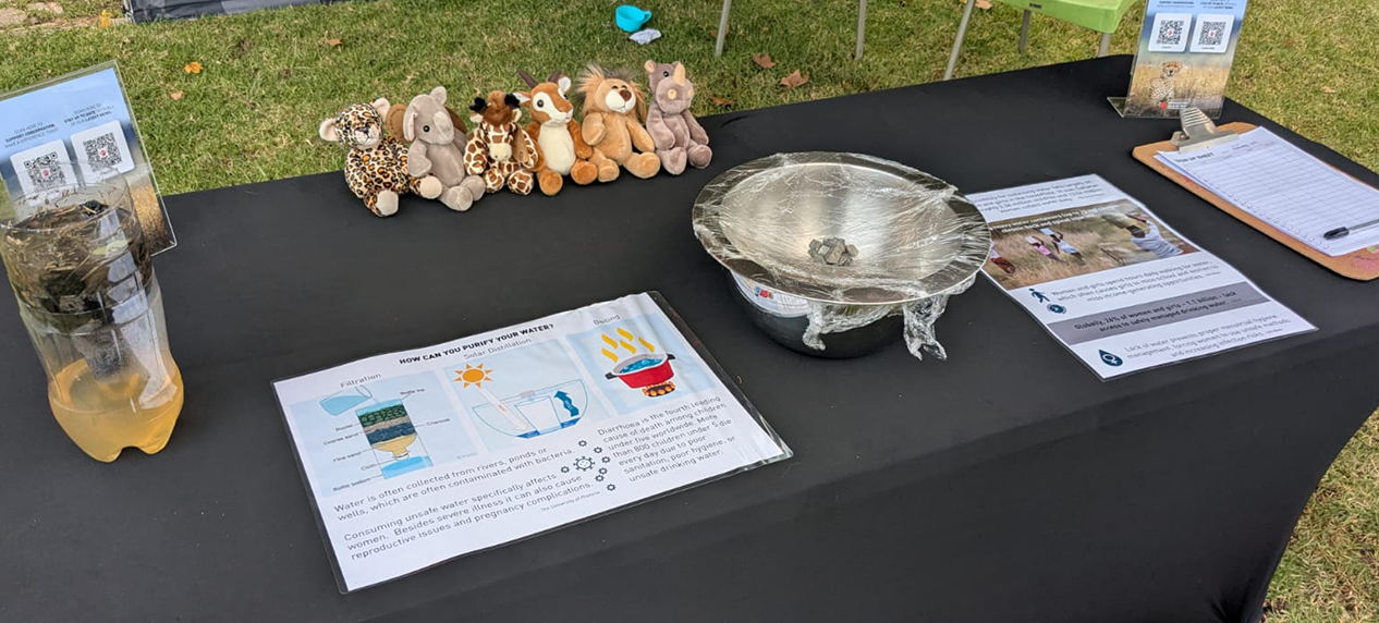 water conservation education South Africa school children experiment Joburg Zoo