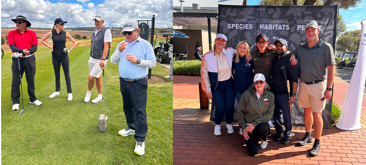 Copperleaf Golf Day conservation fundraiser golfers on course