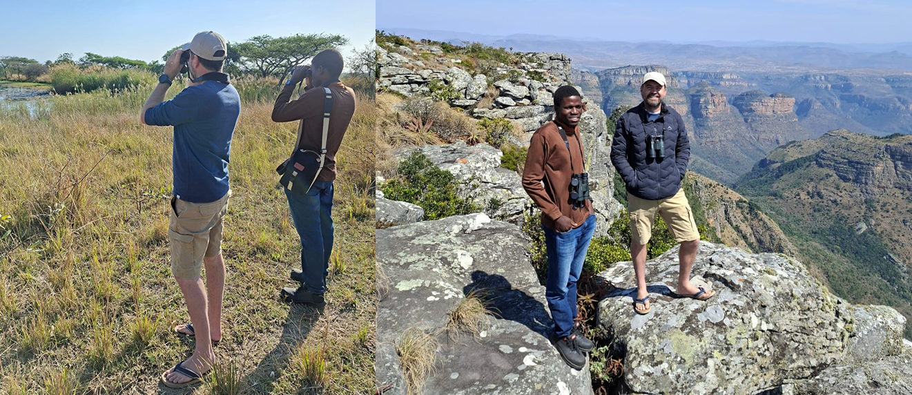 Young conservationists gaining practical experience in vulture conservation and wildlife monitoring